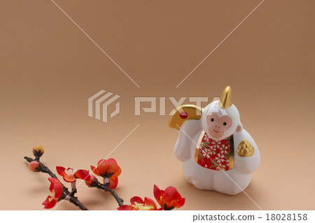 新年賀卡材料 18028158