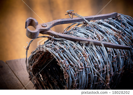 barbed wire barbed wire 18028202