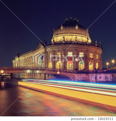 The Bode Museum on the Island in Berlin The Bode Museum on the Island in Berlin 18029311