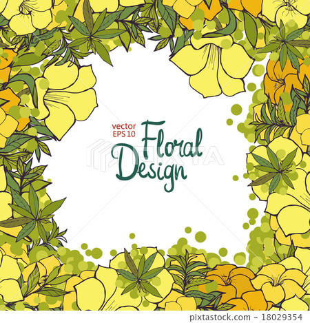 Floral Frame Floral Frame 18029354