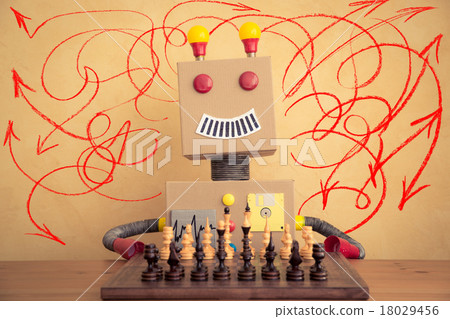 Funny toy robot 18029456