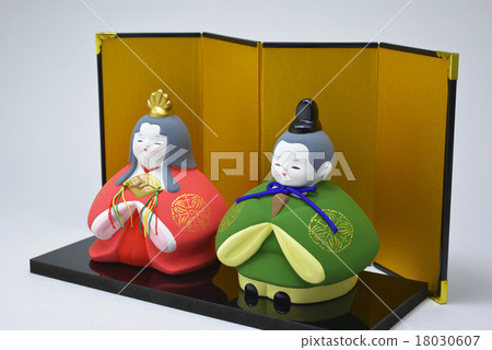 Figurines of hina dolls Figurines of hina dolls 18030607