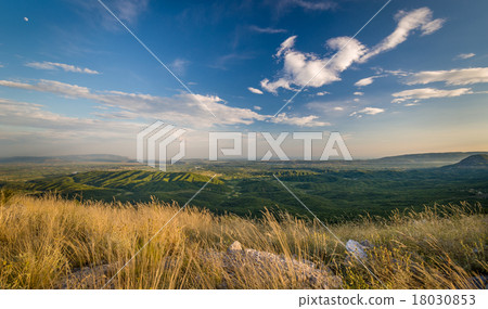 Montenegro evening meadows in mountains Montenegro evening meadows in mountains 18030853