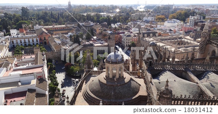 Spain Seville Cathedral View from Cathedral Spain Seville Cathedral View from Cathedral 18031412
