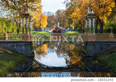 Chinese and Krestovy bridges in Tsarskoye Selo 18032243