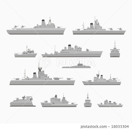 Set warships Set warships 18033304