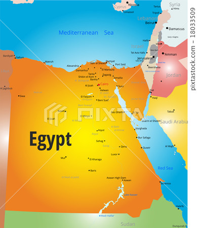 Egypt map 18033509
