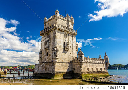 Belem tower in Lisbon - Portugal Belem tower in Lisbon - Portugal 18033826