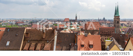View of Nuremberg from the castle 18033925