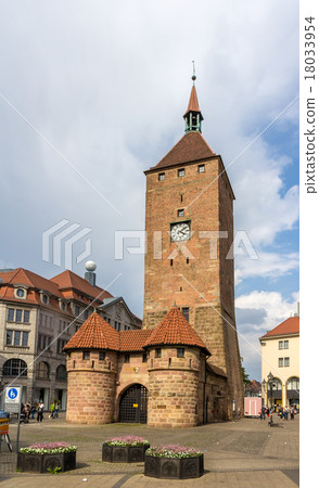 Weisser Turm in Nuremberg - Germany 18033954