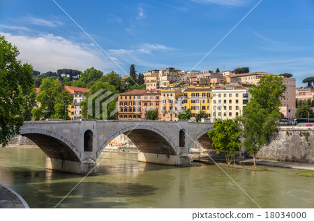 Ponte Principe Amedeo in Rome, Italy Ponte Principe Amedeo in Rome, Italy 18034000