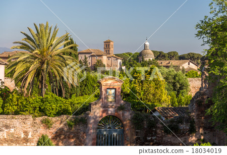 Caelian Hill, one of Seven Hills of Rome, Italy Caelian Hill, one of Seven Hills of Rome, Italy 18034019