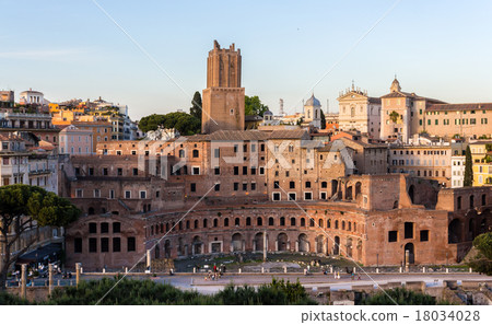Trajan's Market in Rome, Italy Trajan's Market in Rome, Italy 18034028