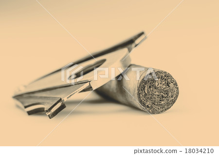 Cigar and cutter on a white background 18034210