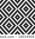Black and White Abstract Background 18034908