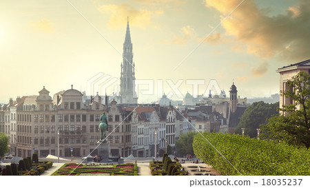 Monts des Arts in Brussels, Belgium Monts des Arts in Brussels, Belgium 18035237