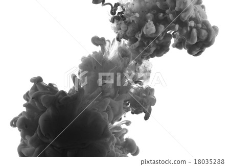 Acrylic colors in water. Abstract background. Acrylic colors in water. Abstract background. 18035288