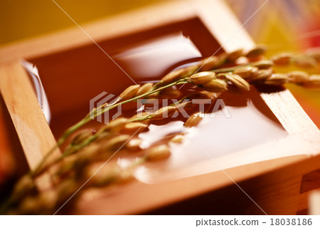 Japanese sake rice Inouho daiginjo sake 18038186