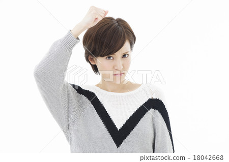young woman young woman 18042668