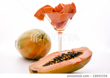 Papaw fruit - full of provitamin A carotenoids. Papaw fruit - full of provitamin A carotenoids. 18043356
