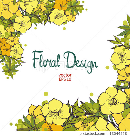 Floral corner 18044358
