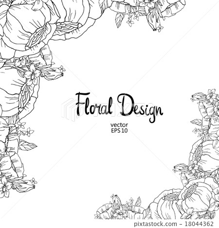 floral border 18044362