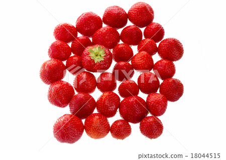 Big Strawberry Standing Out From The Crowd Big Strawberry Standing Out From The Crowd 18044515