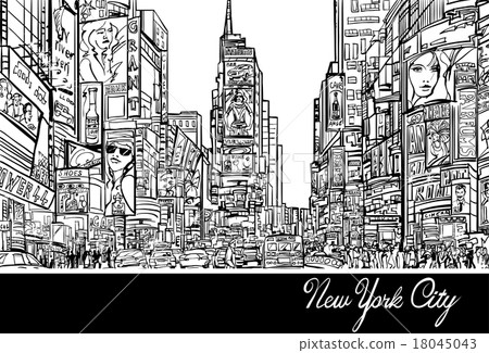 Times Square in New York 18045043