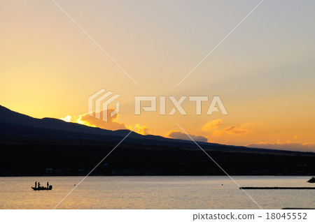 Lakeside at dusk Lakeside at dusk 18045552