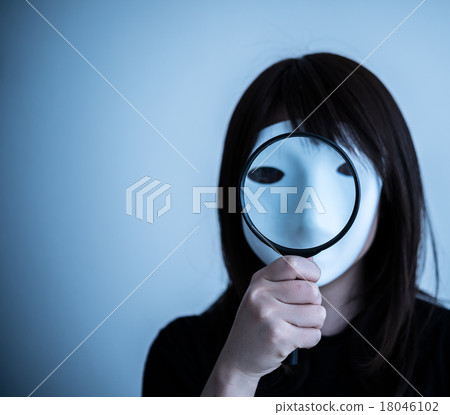 一個戴著面具的女人 18046102