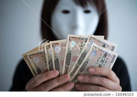 一個戴著面具的女人 18046103