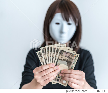 一個戴著面具的女人 一個戴著面具的女人 18046111