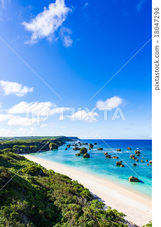 Okinawa, sea, coast, landscape 18047298