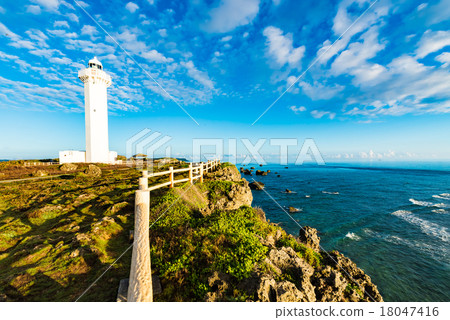 Okinawa, lighthouse, sea, landscape 18047416