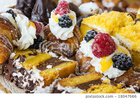 Pastries various 18047666