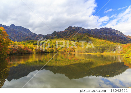 Togakushi mirror pond Togakushi mirror pond 18048431
