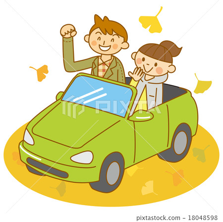 Fall Drive - Stock Illustration [18048598] - PIXTA