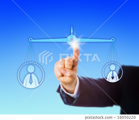 Balancing A Heavy Versus A Light Male Worker 18050220