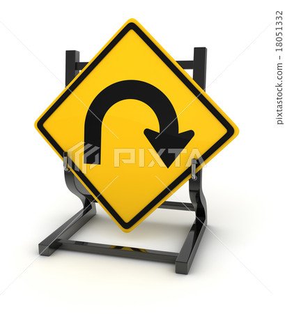 Road sign - crossroad 18051332