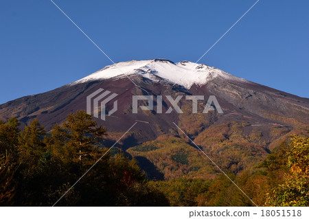 來自瀧澤林道的富士山 18051518