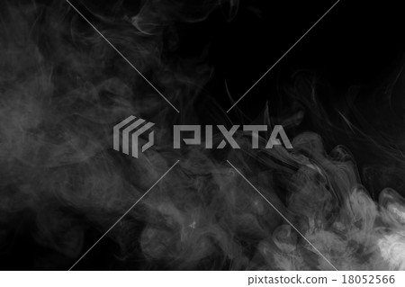 Abstract gray smoke hookah. Close-up. 18052566