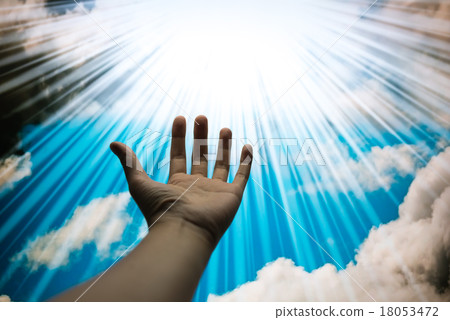 發光的天空 18053472