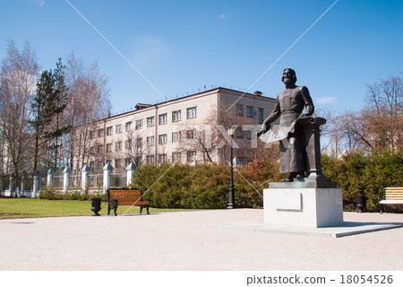 Tobolsk, Monument of Remezov S.U. Tobolsk, Monument of Remezov S.U. 18054526