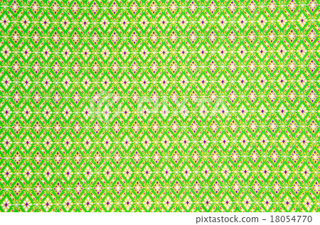 Traditional batik sarong pattern background 18054770