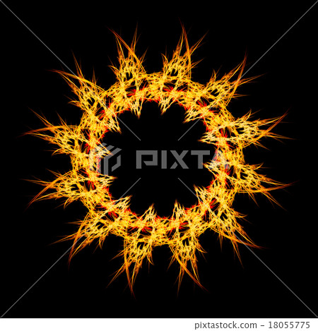 flame circle 18055775