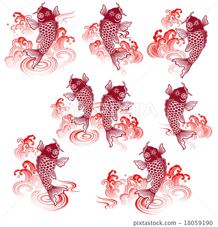 Japanese carp 18059190