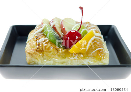 sweet bread on plate sweet bread on plate 18060384