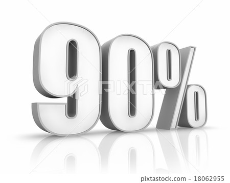 White Ninety Percent 18062955