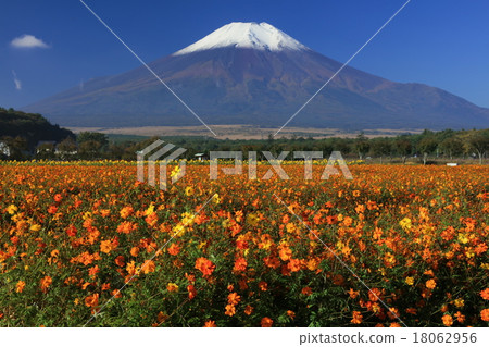 宇宙和第一冠雪富士 18062956