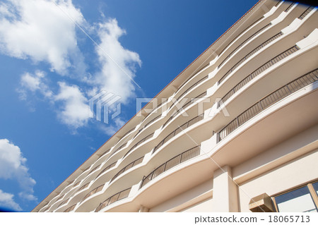 Local scenery of a hotel in a tropical region Local scenery of a hotel in a tropical region 18065713